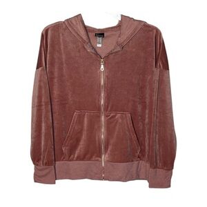 Felina Rose Velour Hoodie